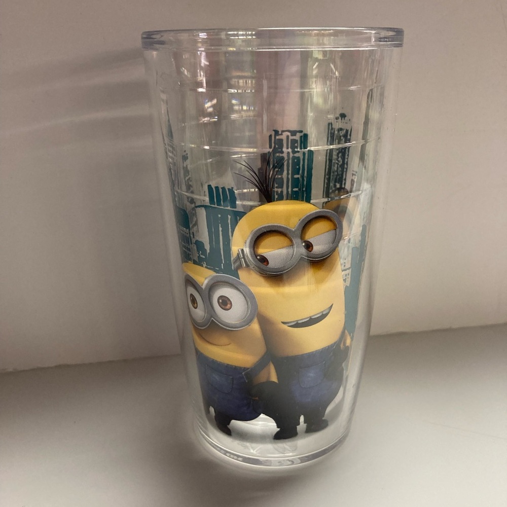 Minions Tervis Plastic Cup. Never Used.